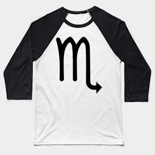 Scorpio Astrology Zodiac Star Sign Baseball T-Shirt